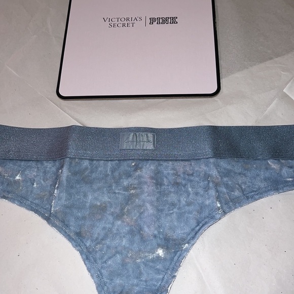 UNISEX PINK Victoria’s Secret VELVET THONG Underwear XL - Picture 5 of 13